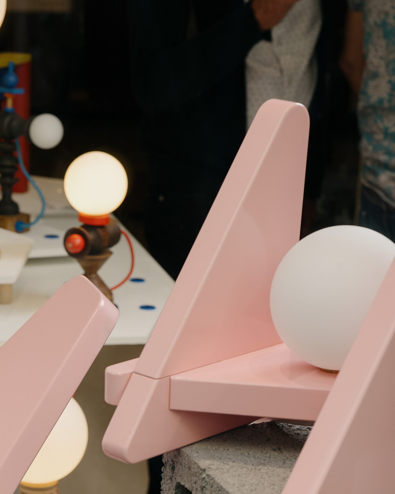 La Planche, la lampe